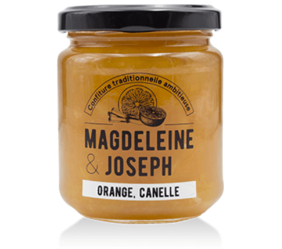 Confiture Orange, Cannelle Magdeleine & Joseph