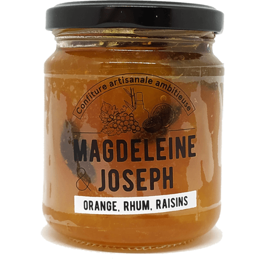 Confiture Orange, Rhum...
