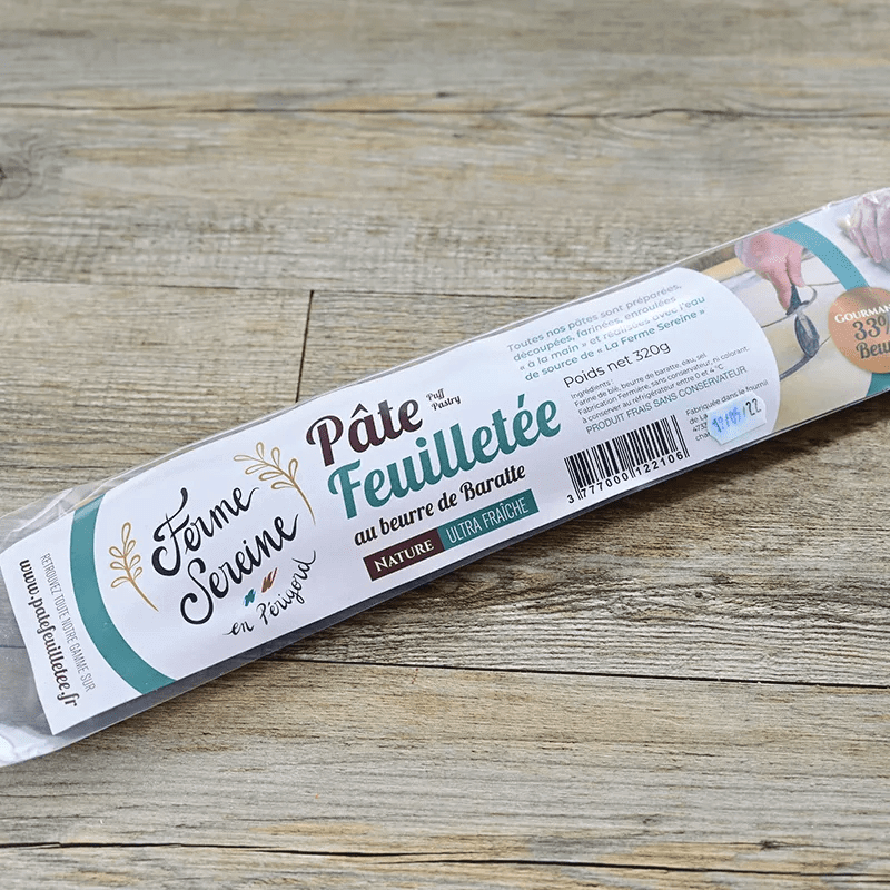 Pâte feuilletée Nature