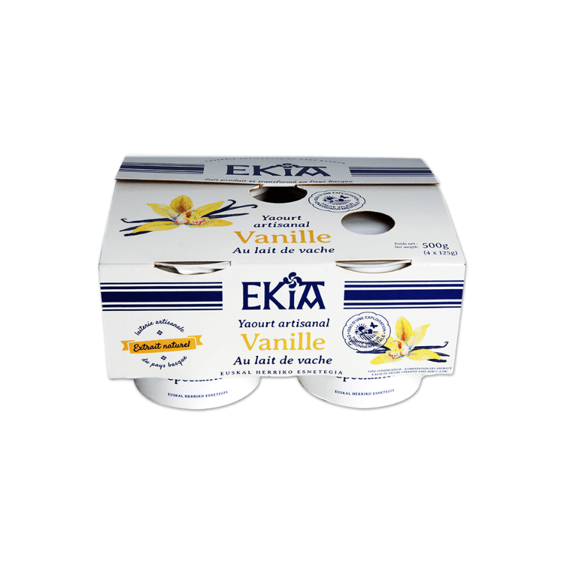 Yaourt étuvé Vanille