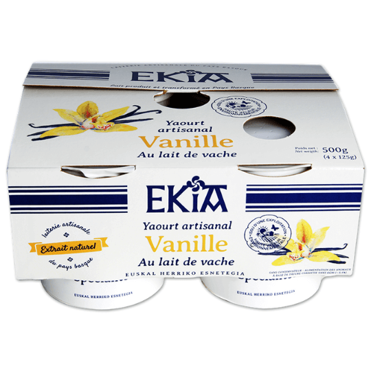 Yaourt étuvé Vanille