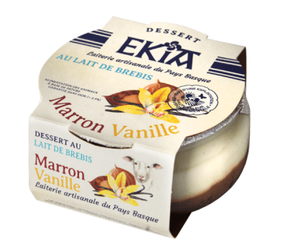 Douceur au Lait de Brebis - Marron Vanille