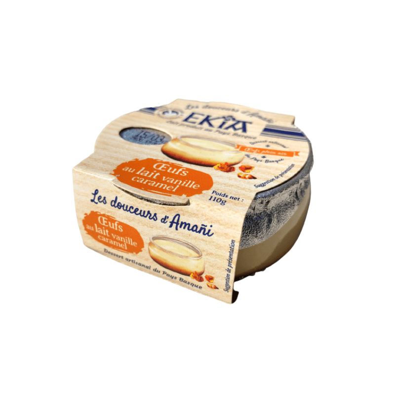 Oeufs au Lait Vanille Caramel