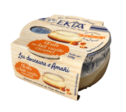 Oeufs au Lait Vanille Caramel