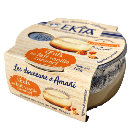 Oeufs au Lait Vanille Caramel