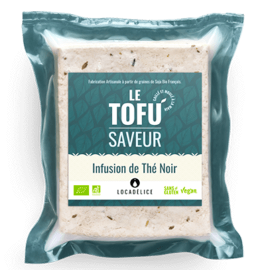 Tofu Fumé Infusion Thé Noir
