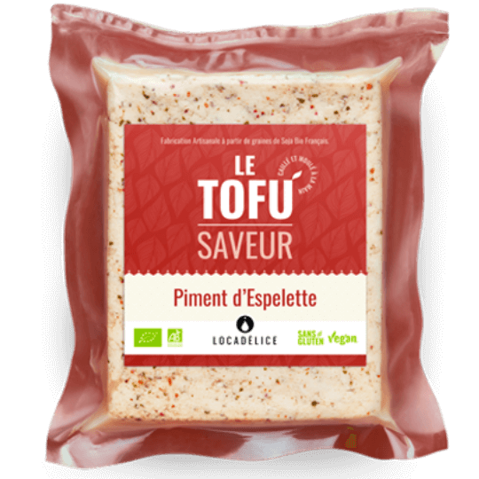 Tofu au Piment d'Espelette...