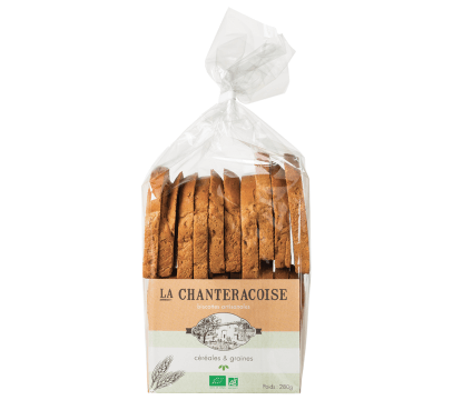 Céréales et Graines - Biscottes Artisanales