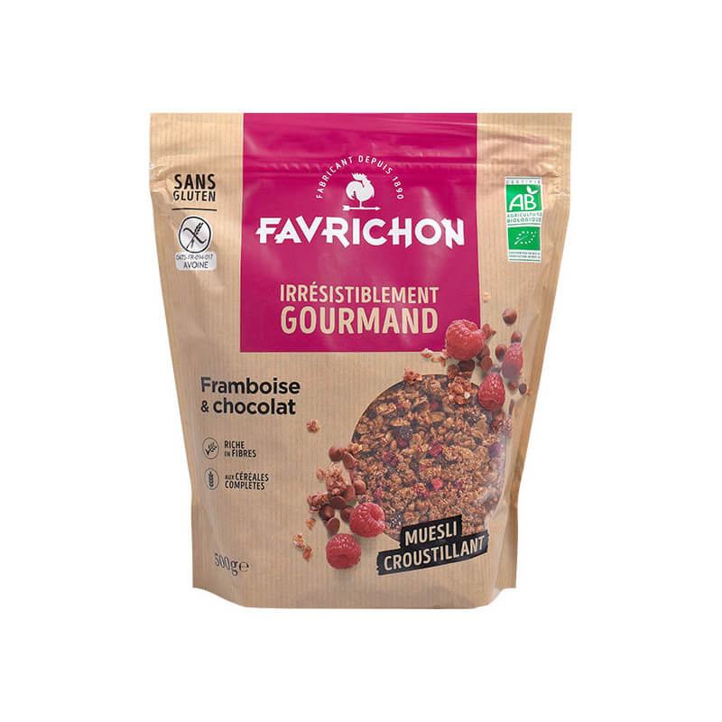 Muesli Croustillant Framboise Chocolat