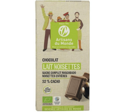 Chocolat au Lait Noisettes