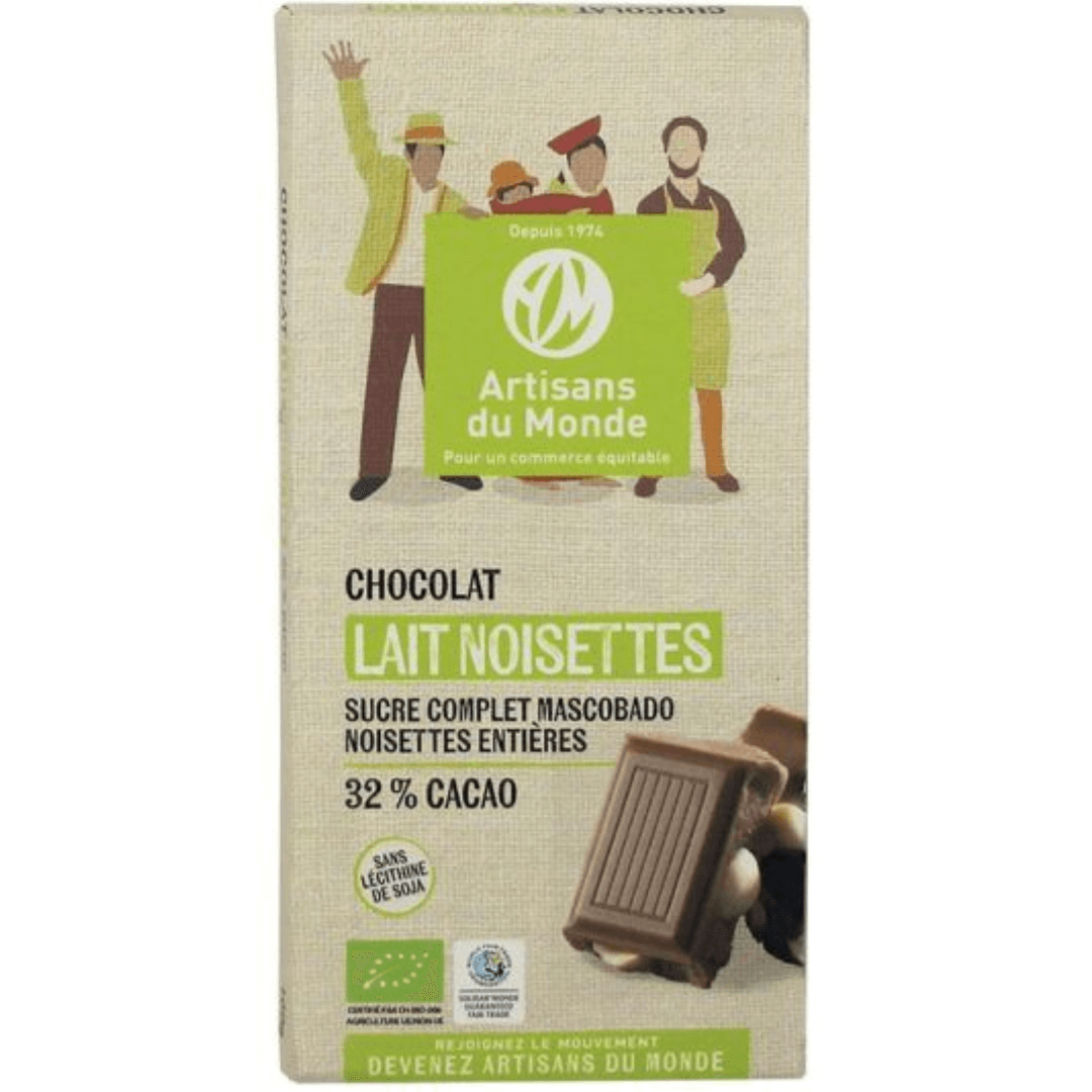 Chocolat au Lait Noisettes