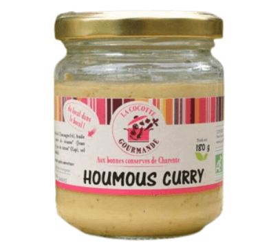 Houmous au Curry