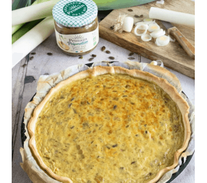 Préparation pour Tarte aux Poireaux