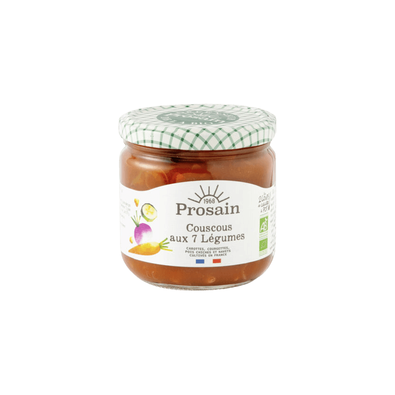 Couscous 7 légumes BIO - 360 g.