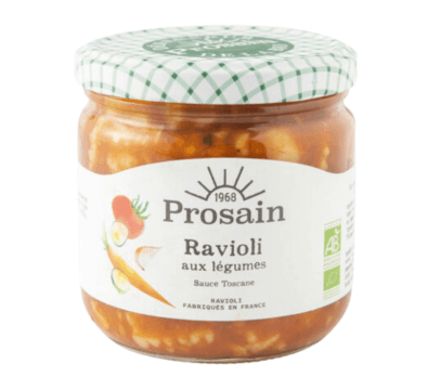 Ravioli Légumes sauce Toscane - 365 g.