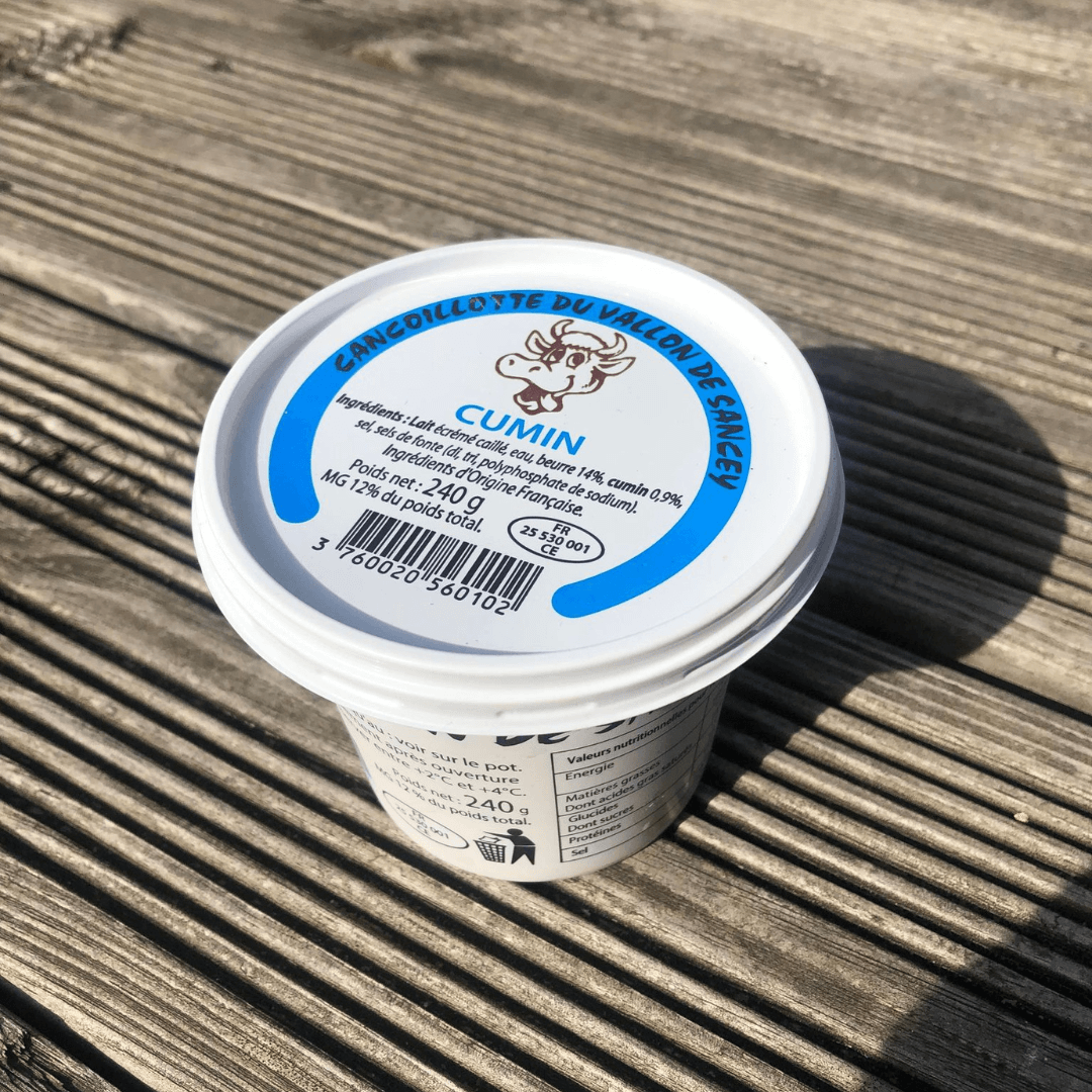 Cancoillotte Cumin