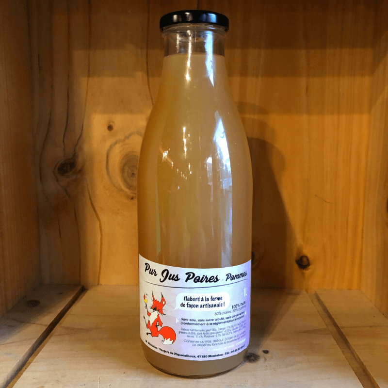 Pomme Poire Pur Jus - 100% fruits