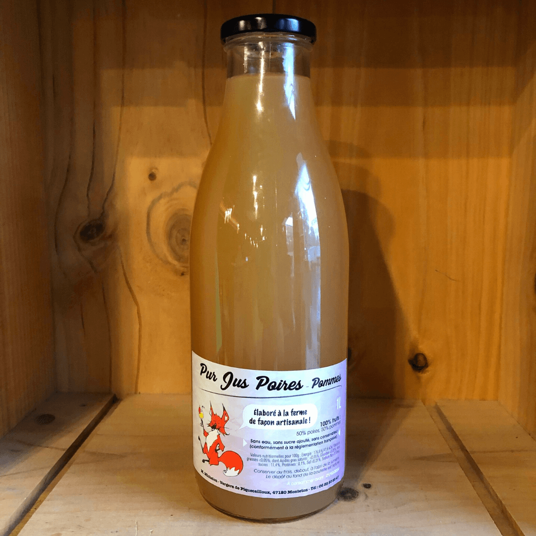 Pomme Poire Pur Jus - 100%...