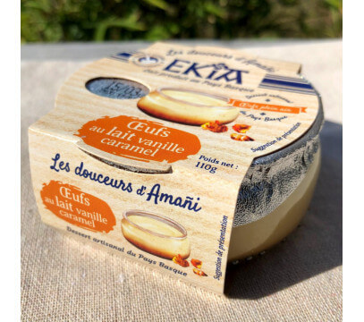 Oeufs au Lait Vanille Caramel